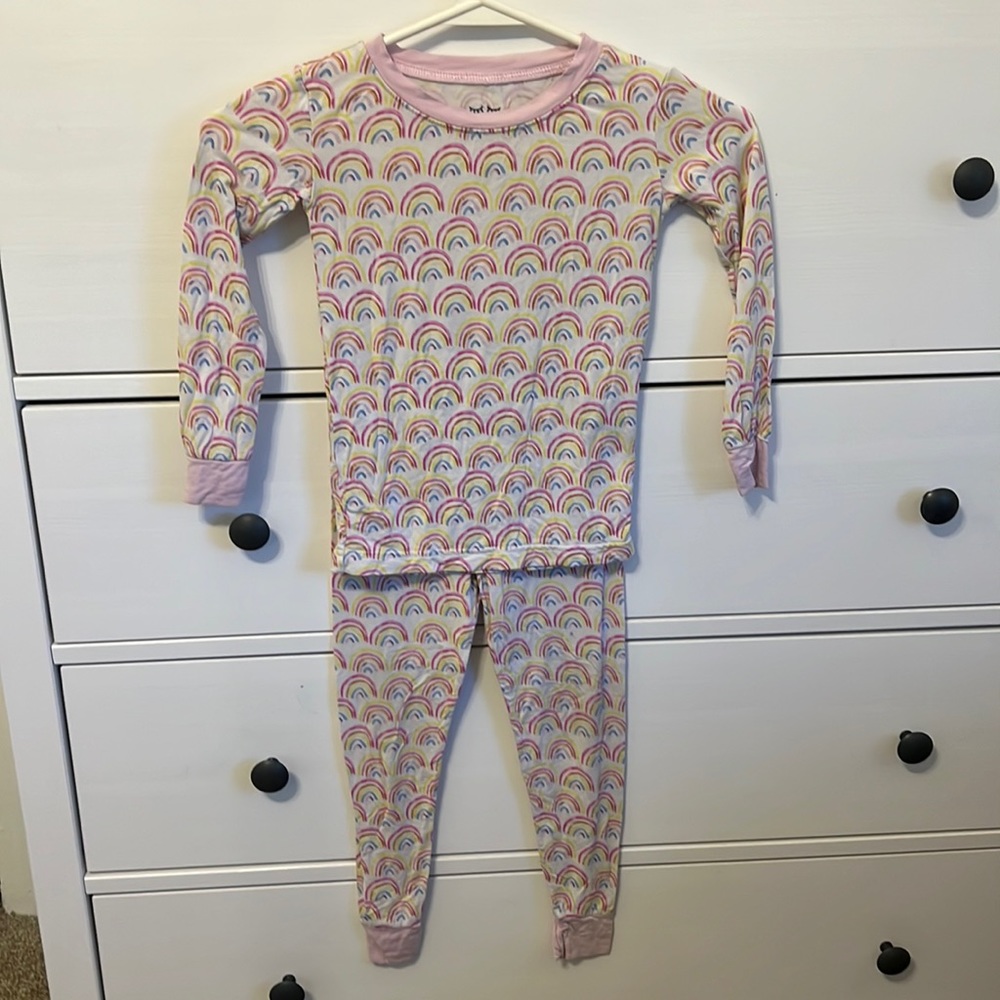 Little Sleepies Pastel Rainbow 2PC